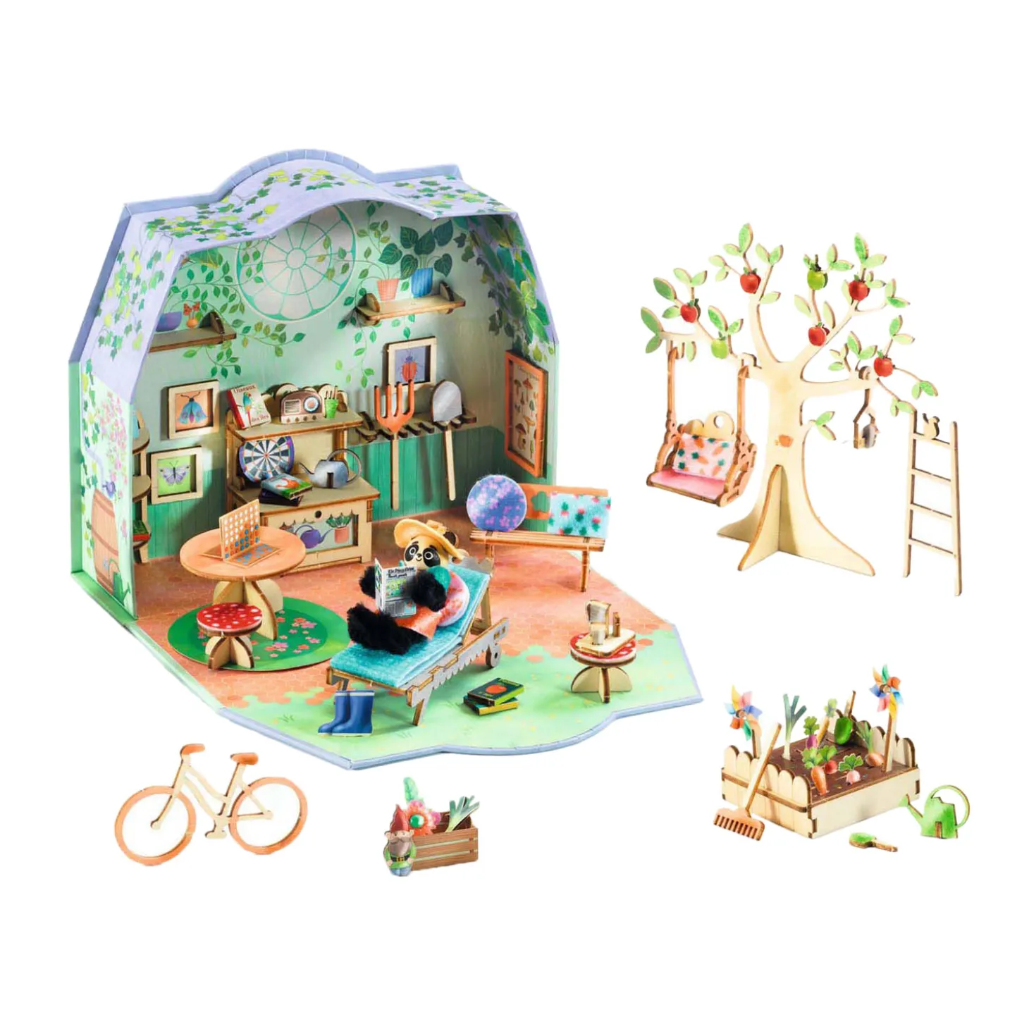 Djeco DIY - Knutselset Huisje Maken Olive