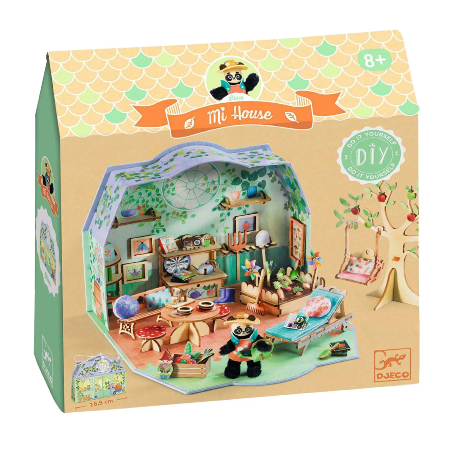 Djeco DIY - Knutselset Huisje Maken Olive