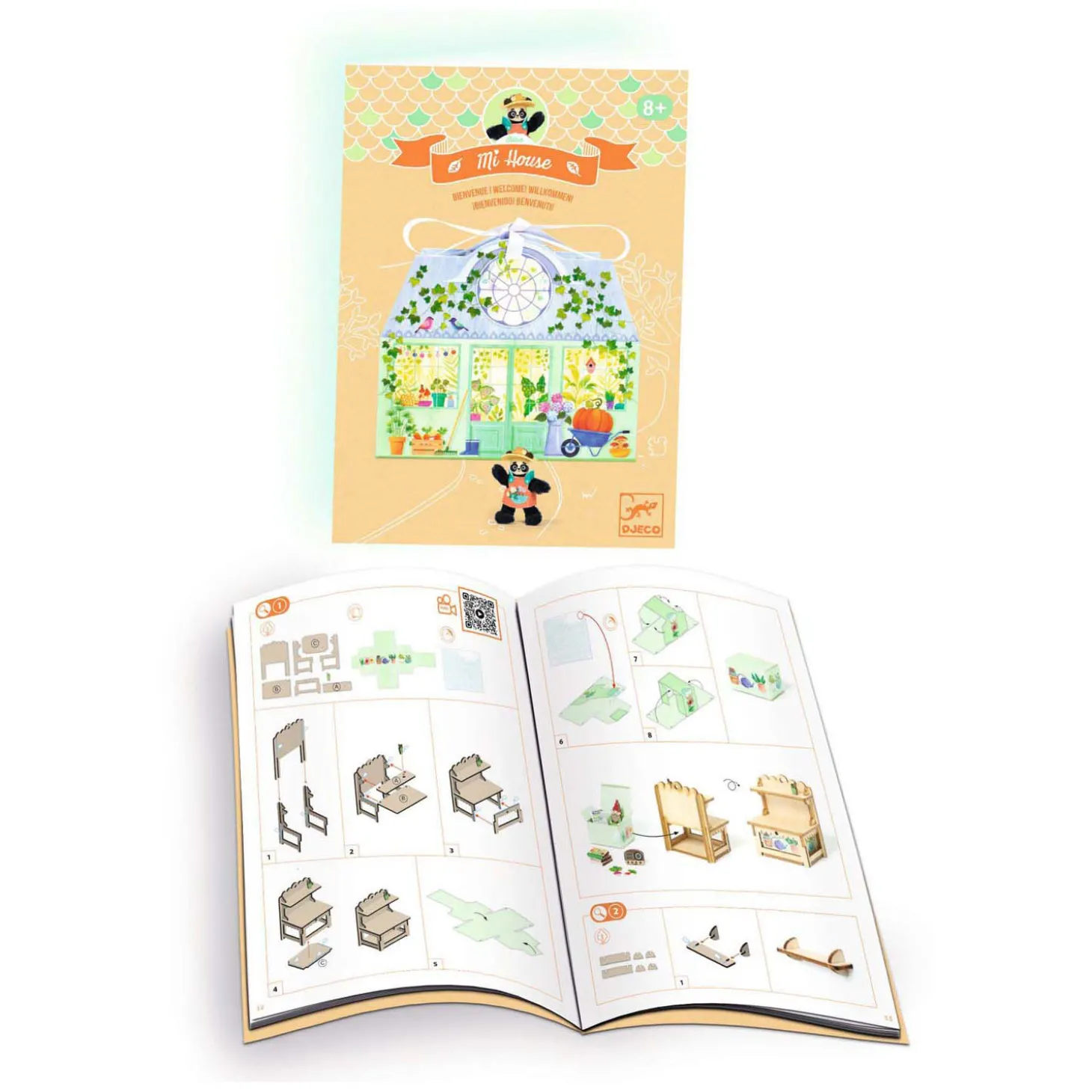 Djeco DIY - Knutselset Huisje Maken Olive