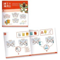 Djeco DIY - Masker Super Robots - 4 Maskers