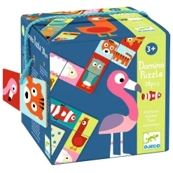 Djeco Domino Animo Puzzel - 28dlg.