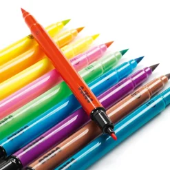 Djeco Dubbele Viltstiften Neon, 10st.