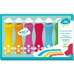 Djeco Foam Stiften, 6st.