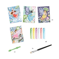 Djeco Glitterschilderijen  - Feeën