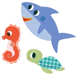 Djeco Grote Stickers - Zeedieren