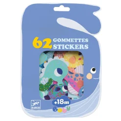 Djeco Grote Stickers - Zeedieren