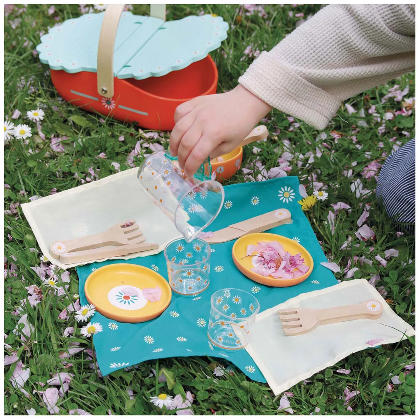 Djeco Houten Complete Picknickset