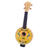Djeco Houten Gele 4-snarige Banjo