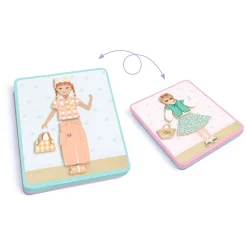 Djeco Houten Magneten Mix en Match - Outfits