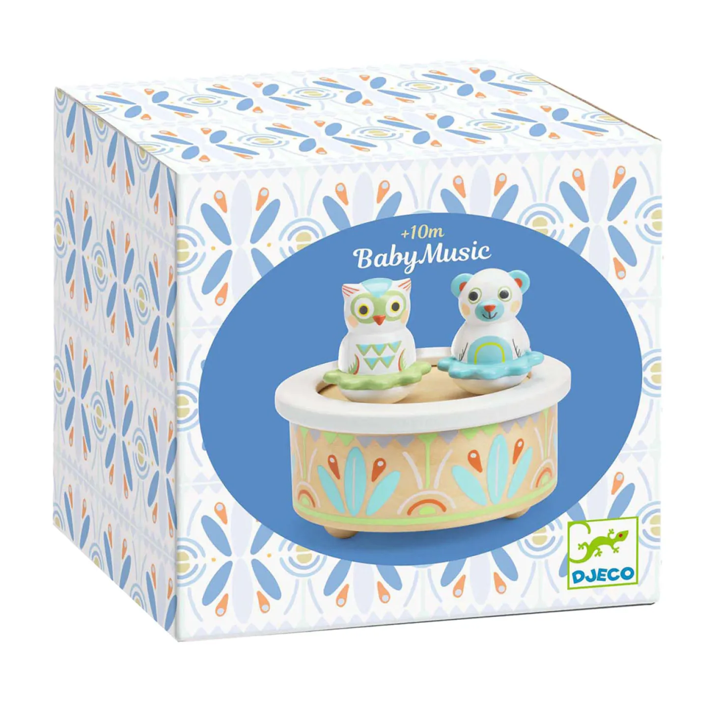 Djeco Houten Muziekdoosje Pastel