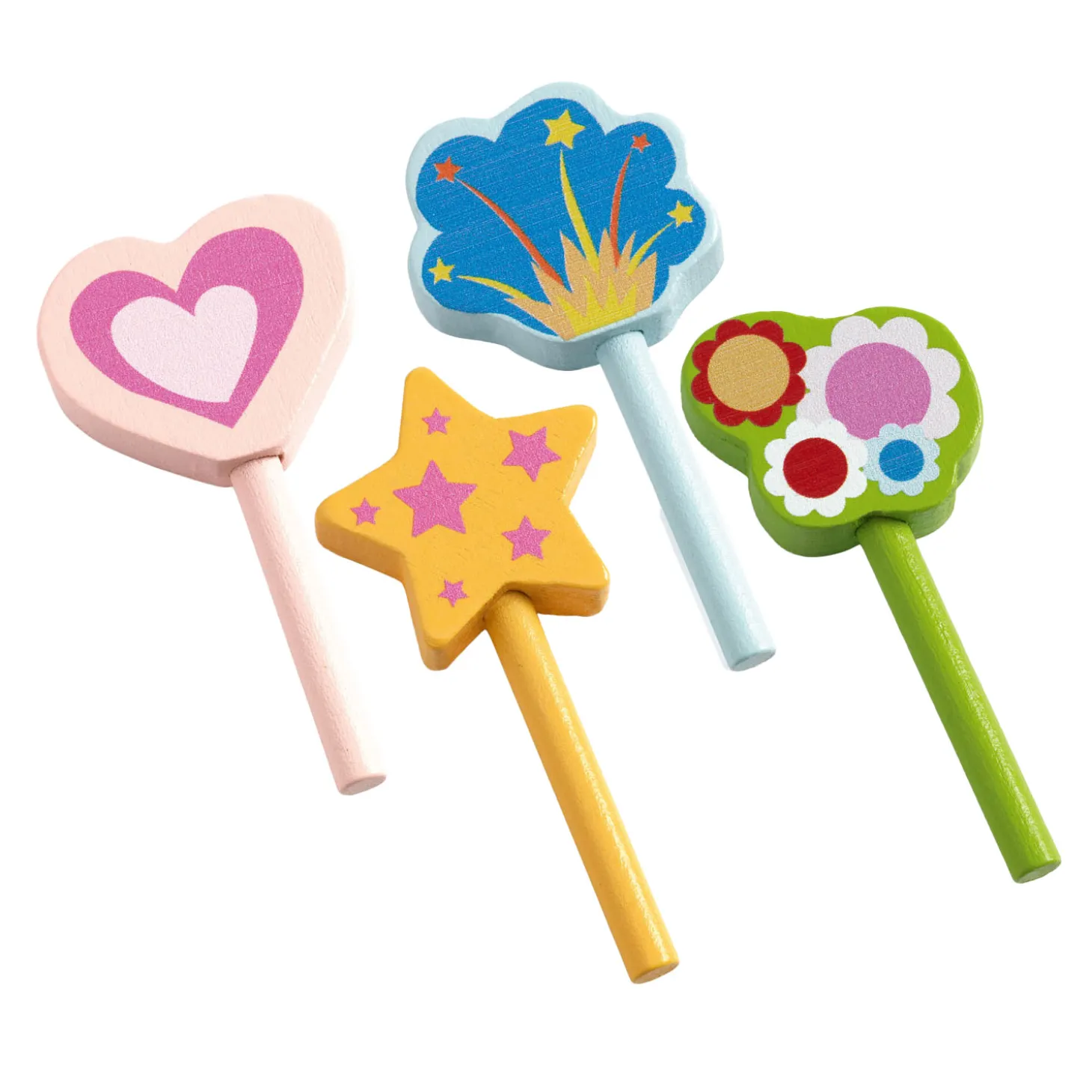 Djeco Houten Verjaardagstaart met Kaarsjes, 16dlg.