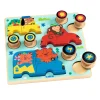 Djeco 2-in-1 Houten Puzzel Spel