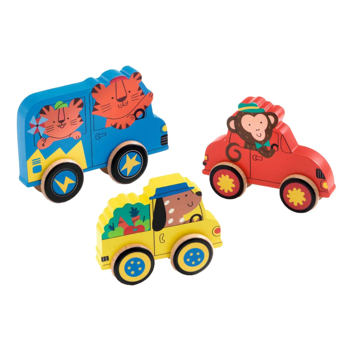 Djeco 2-in-1 Houten Puzzel Spel