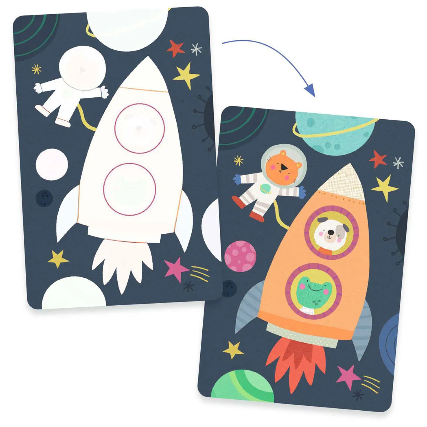 Djeco Kleuren met Water - Onderweg