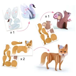 Djeco Knutseldoos met 6 Creatieve Activiteiten