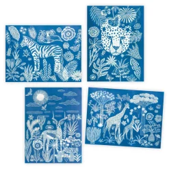 Djeco Knutselen Cyanotype - Nachtelijke Savanne