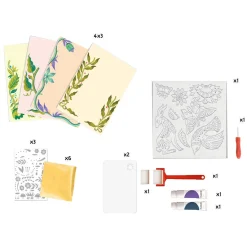 Djeco Knutselen Graveren - Bloemen