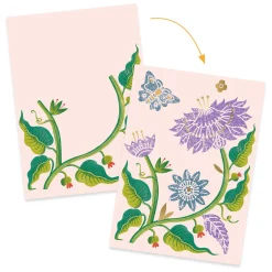 Djeco Knutselen Graveren - Bloemen