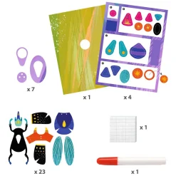 Djeco Knutselset 3D Insecten van Papier