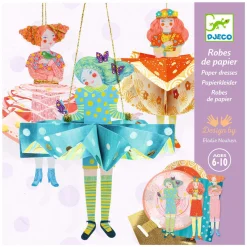Djeco Knutselset Papieren Jurken met Aankleedpoppen