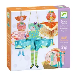 Djeco Knutselset Papieren Jurken met Aankleedpoppen