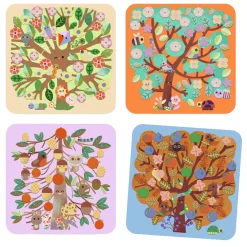 Djeco Knutselset Vilt Door de Seizoenen Heen