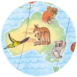 Djeco Legpuzzel Dieren van de Wereld - 100st.