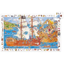 Djeco Legpuzzel Piraten - 100st.