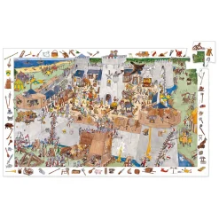 Djeco Legpuzzel Ridders - 100st.