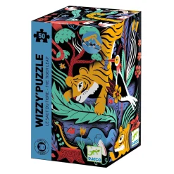 Djeco Legpuzzel Tijger 3D Effect - 50st.