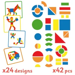 Djeco Magneet Puzzel in Koffer