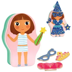 Djeco Magnetische Puzzel Fantasiefiguren