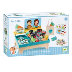 Djeco Mea en Milo Groente en Fruitkraam