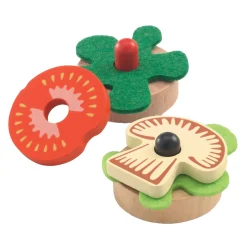 Djeco Mia en Leo Aperatief Houten Speeleten Set, 21dlg.