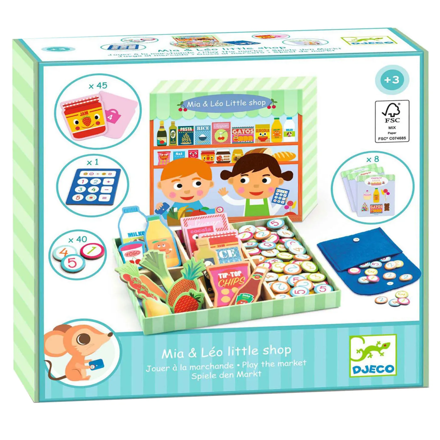Djeco Mia en Leo Shop - 95dlg.