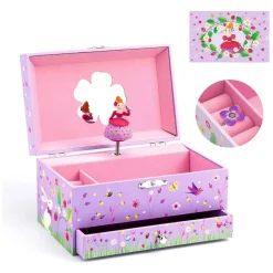 Djeco Muziekdoosje met Lade - Prinses