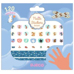 Djeco Nagelstickers Diertjes - 120 Stickers