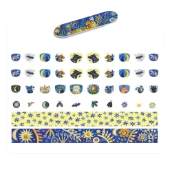 Djeco Nagelstickers Maanreflecties - 120 Stickers