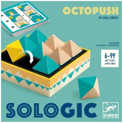 Djeco Octopush Sologic Houten Denkspel