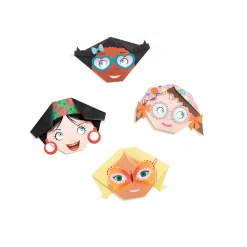 Djeco Origami Gezichtjes