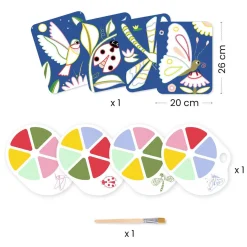 Djeco Paletschilderen - Kleine Beestjes