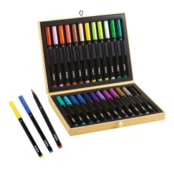Djeco Penseelstiften Koffer - 24st.