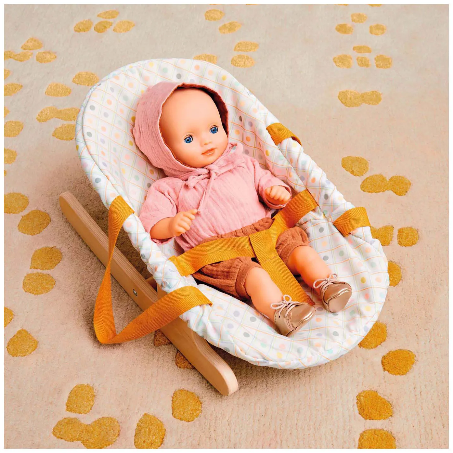 Djeco Perzik Outfit voor Poppen - 3dlg.