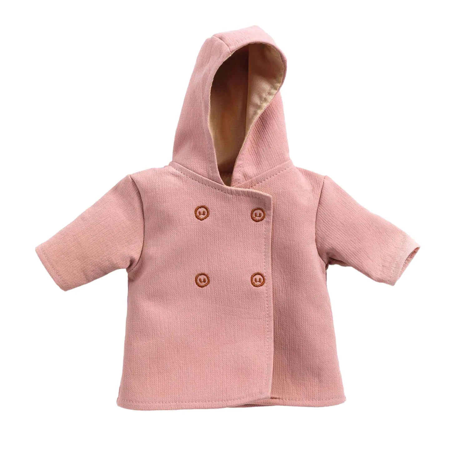 Djeco Poppen Jas met Capuchon