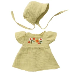 Djeco Poppen Jurk met Mutsje