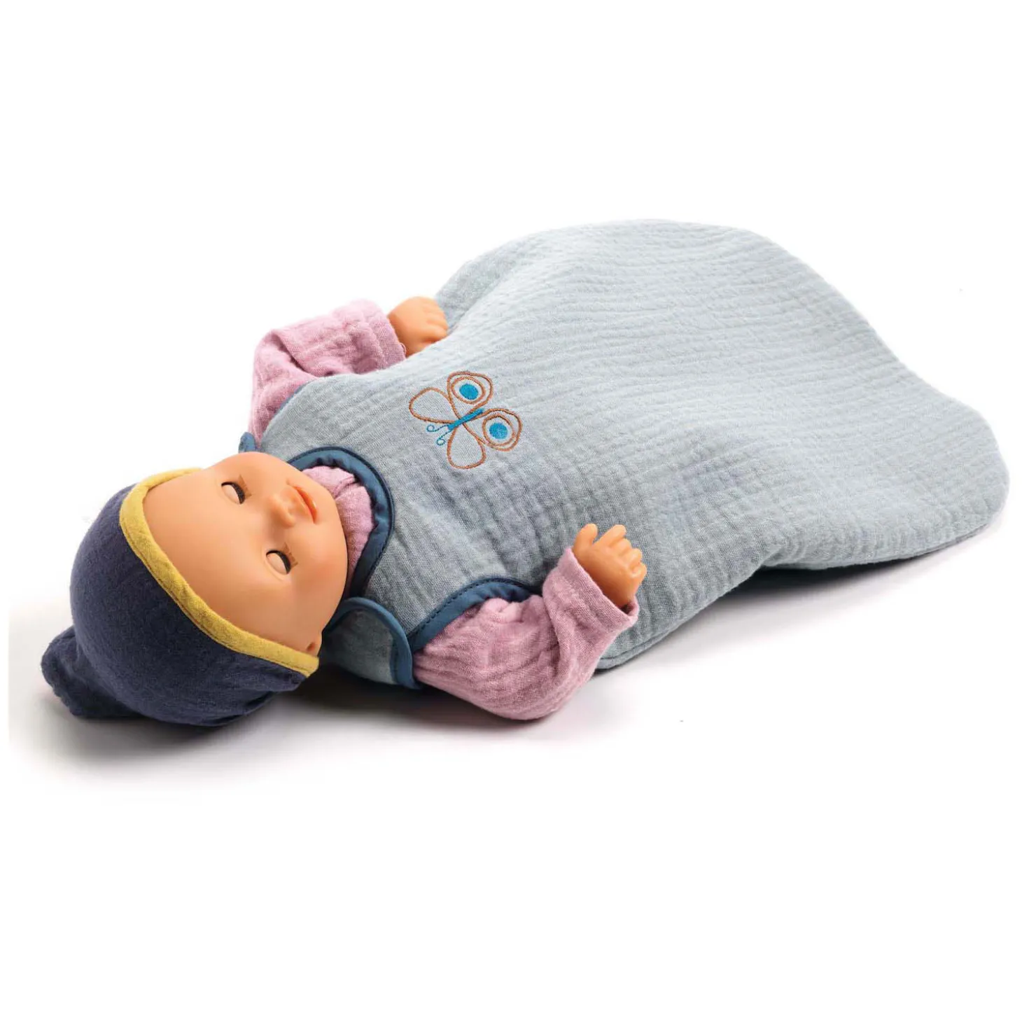 Djeco Poppen Slaapzak Vlinder