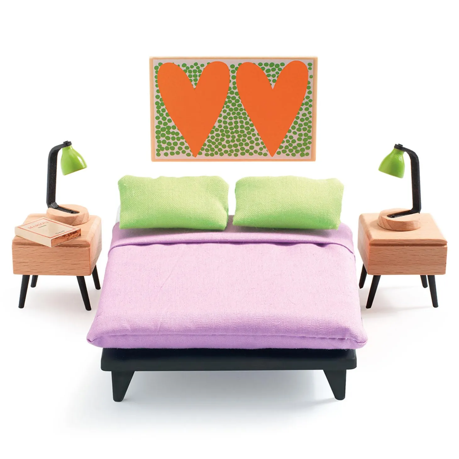 Djeco Poppenhuis Slaapkamer