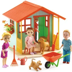 Djeco Poppenhuis Tuinhuis