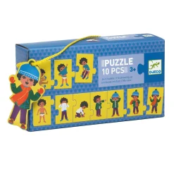 Djeco Puzzel Ik Kleed me Aan - 10st.