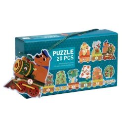 Djeco Puzzelverhaal Bosdieren - 20st.